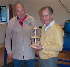 The monthly winner Howard Overton